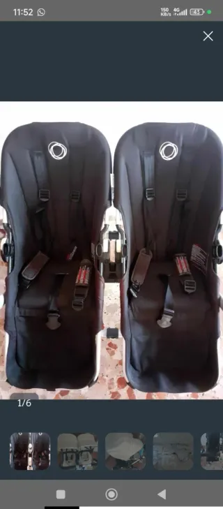 Carro Bugaboo Donkey Doble