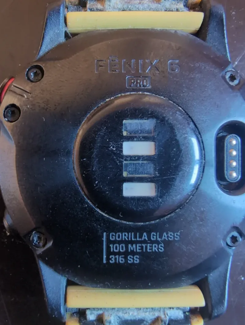 Garmin Fenix 6 Pro Plata/Amarillo afbeelding 2