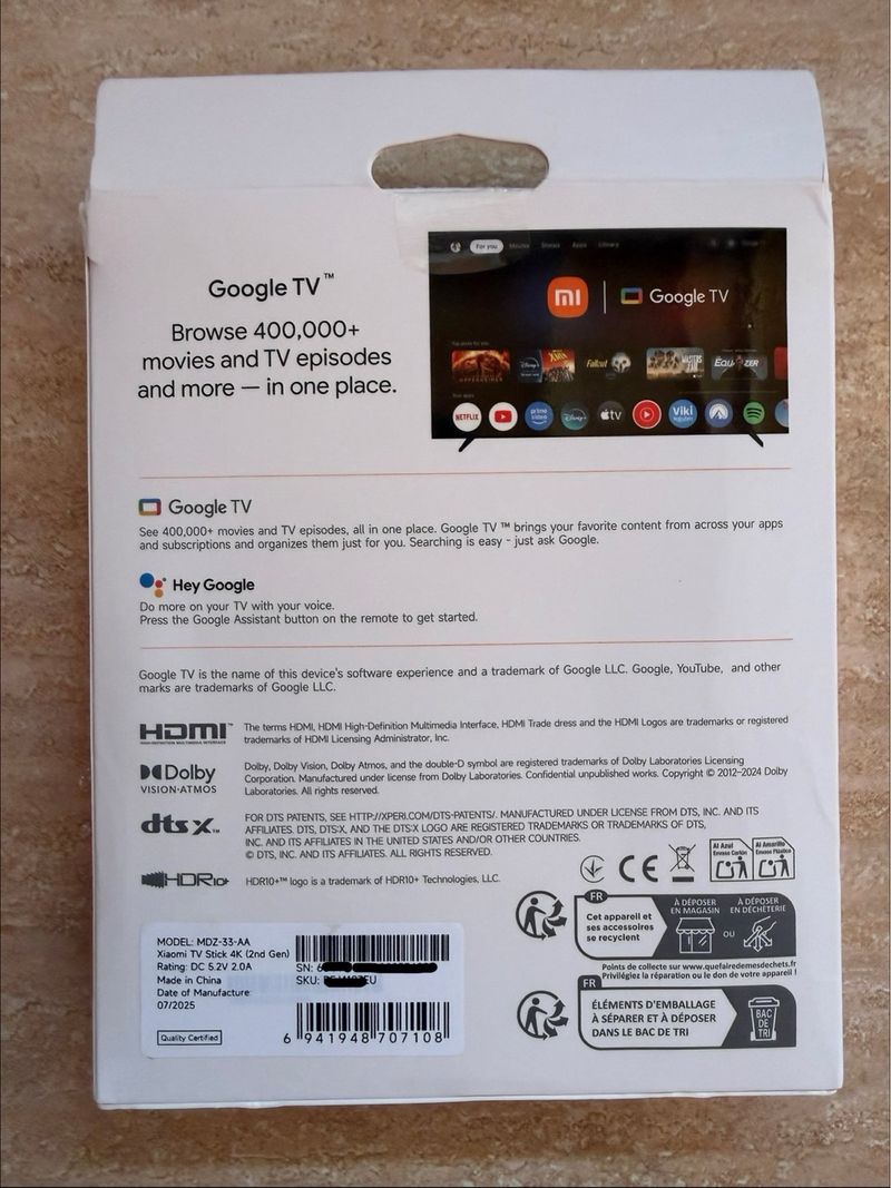 Xiaomi TV Stick 4K 2ª Gen afbeelding 3
