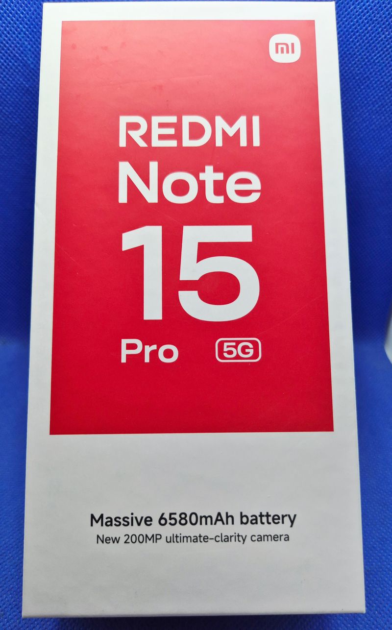 Xiaomi Redmi Note 15 Pro 5G(Somos tienda-Garantía)