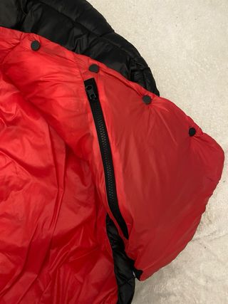 Plumifero reversible oversize tipo capa Escandelle