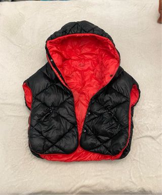 Plumifero reversible oversize tipo capa Escandelle