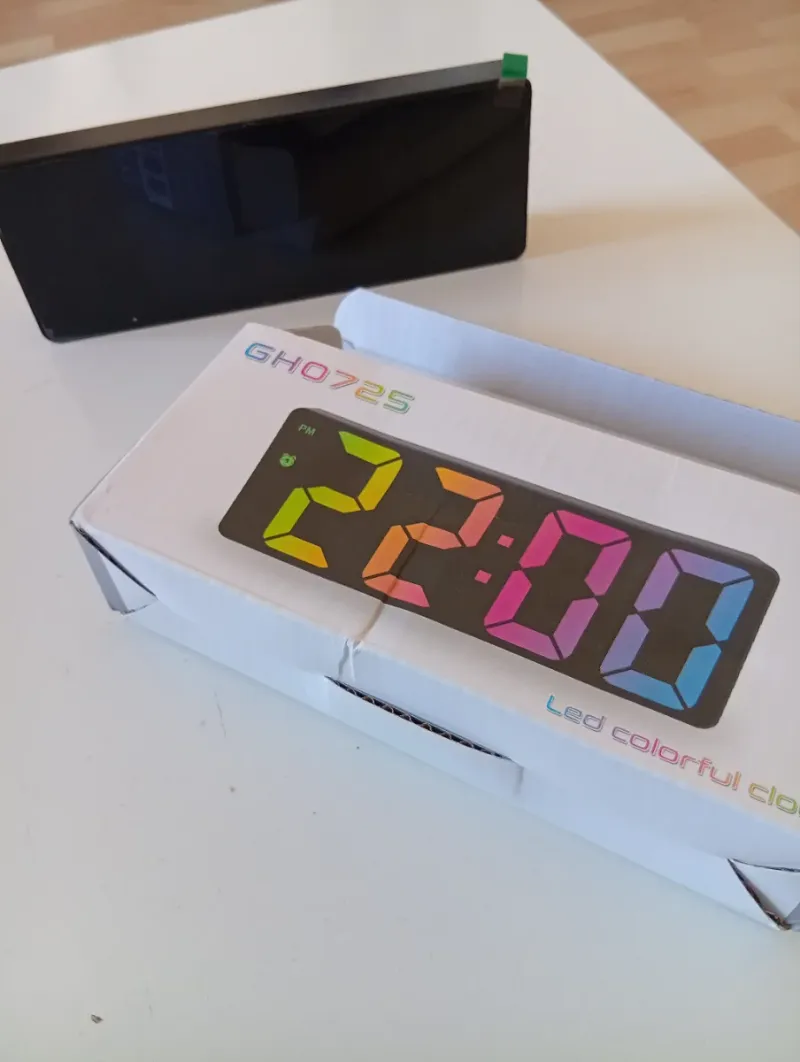 Reloj Despertador LED Digital afbeelding 2