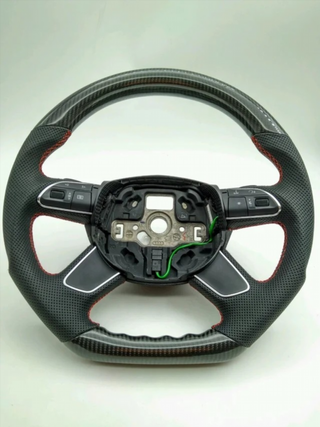 Volante Audi Personalizado Carbono 2008 - 2015