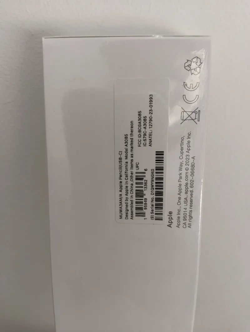 Apple Pencil USB-C afbeelding 6