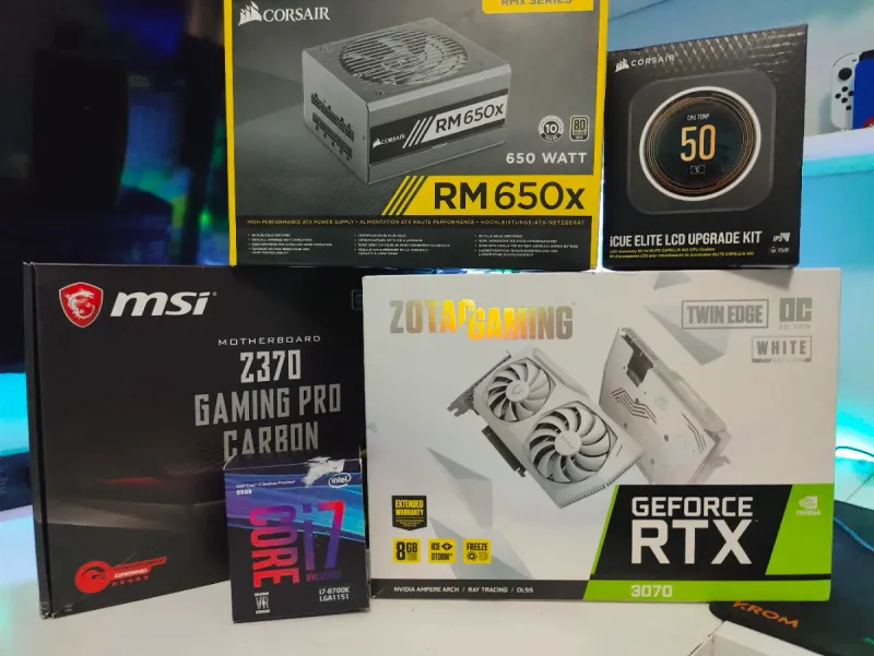 PC Gaming Premium Blanco afbeelding 3