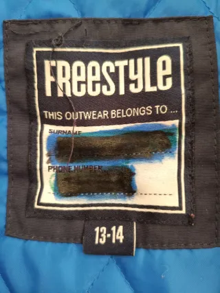 Cazadora Invierno Nieve Talla 13-14