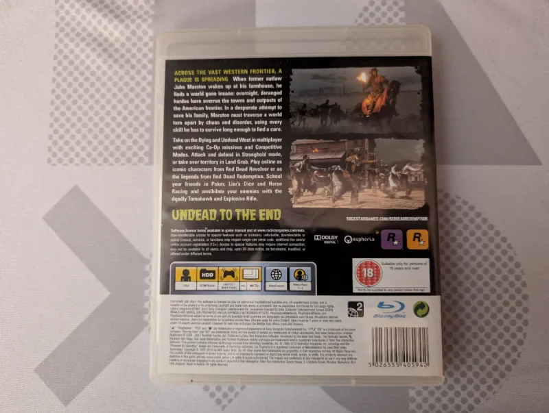 Red Dead Redemption Undead Nightmare PS3 afbeelding 2