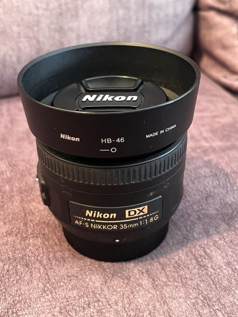 Objetivo Nikkor 35mm AF-S 1.8 DX afbeelding 2