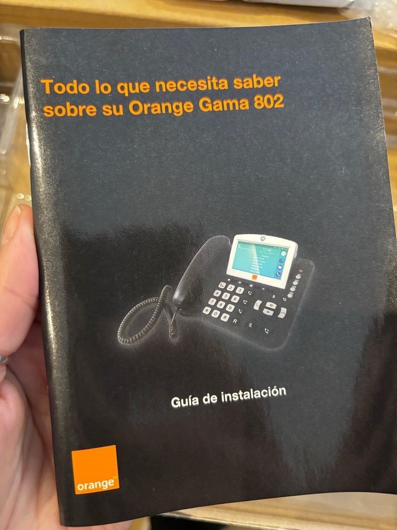 Teléfono Orange Gama 802 centralita afbeelding 7