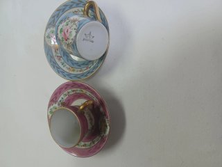 Conjunto Vintage Chávenas Coleção