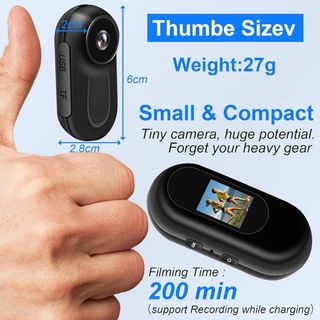 Cámara Deportiva 360° HD 1080P