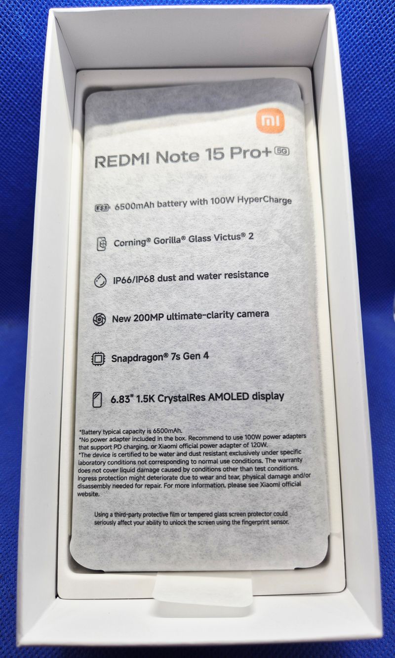 Xiaomi Redmi Note 15 Pro+ 5G (A estrenar-Tienda) afbeelding 2