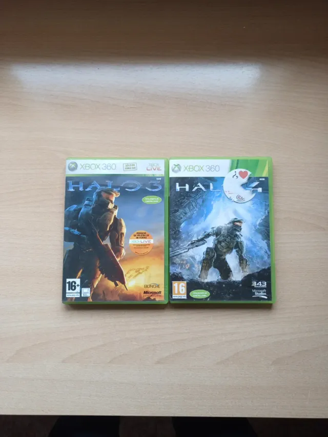 Pack Halo 3 y Halo 4 Xbox 360