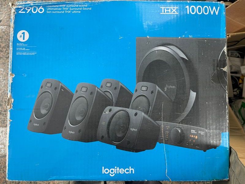 Logitech Z906 5.1 Sistema Sonido THX Dolby Digital afbeelding 2
