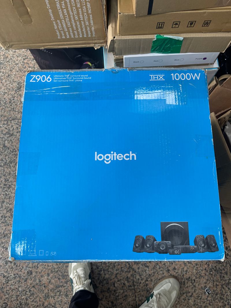 Logitech Z906 5.1 Sistema Sonido THX Dolby Digital afbeelding 5
