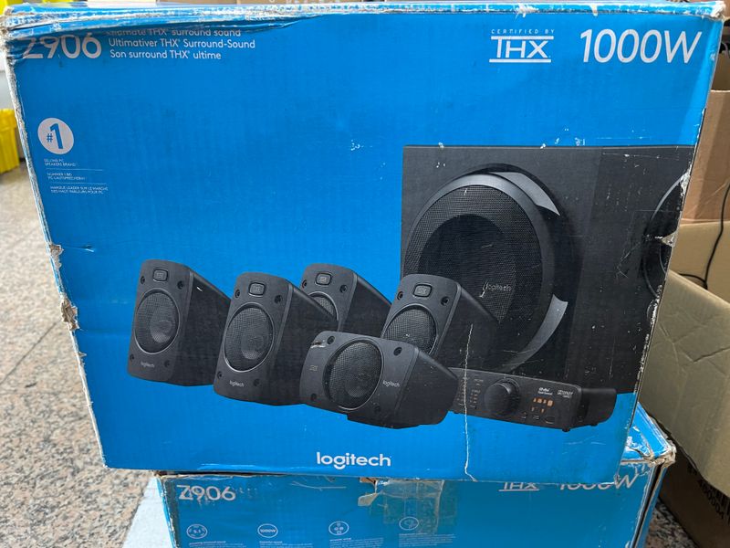 Logitech Z906 5.1 Sistema Sonido THX Dolby Digital afbeelding 7