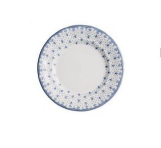 Plato llano La Cartuja Flor de Lis