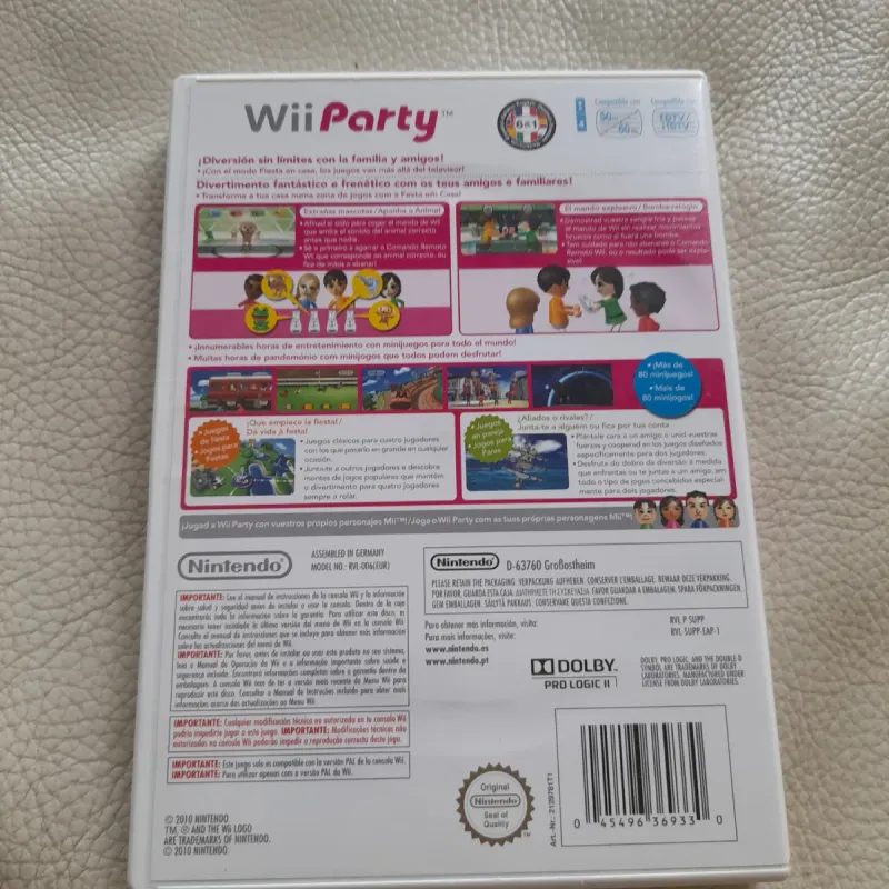 Wii Party Nintendo Wii afbeelding 2