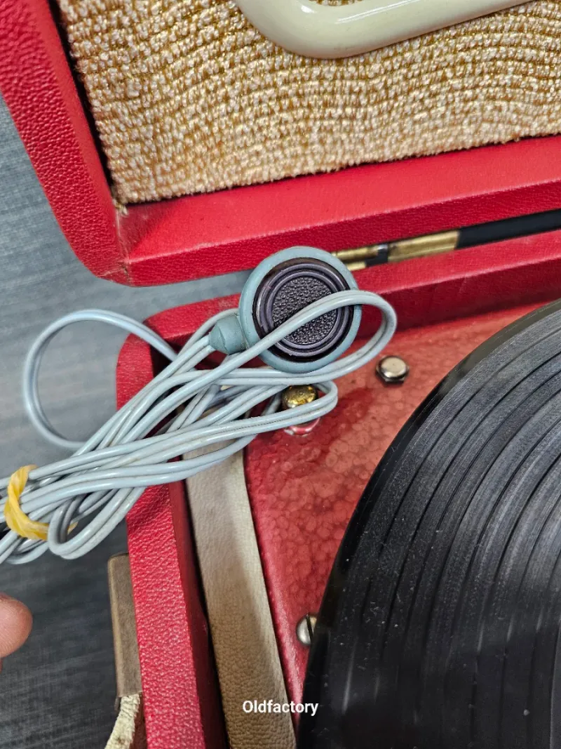 Tocadiscos Maleta Vintage Melodial Holiday 50s afbeelding 9