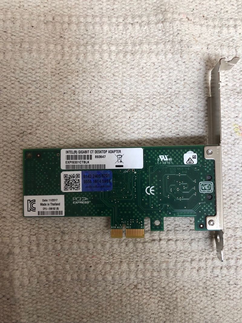 Tarjeta de Red Ethernet Intel 1Gb afbeelding 2