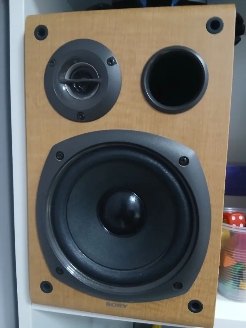 Cadena Sony CD Doble Pletina CMT-CP2WA afbeelding 2
