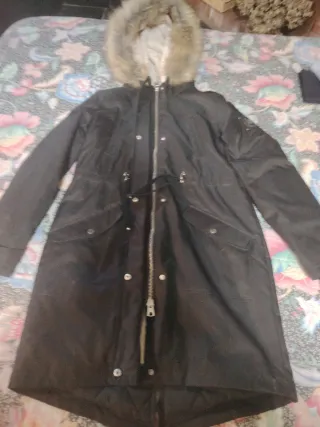 Parka Amisu Mujer Talla 38 Invierno