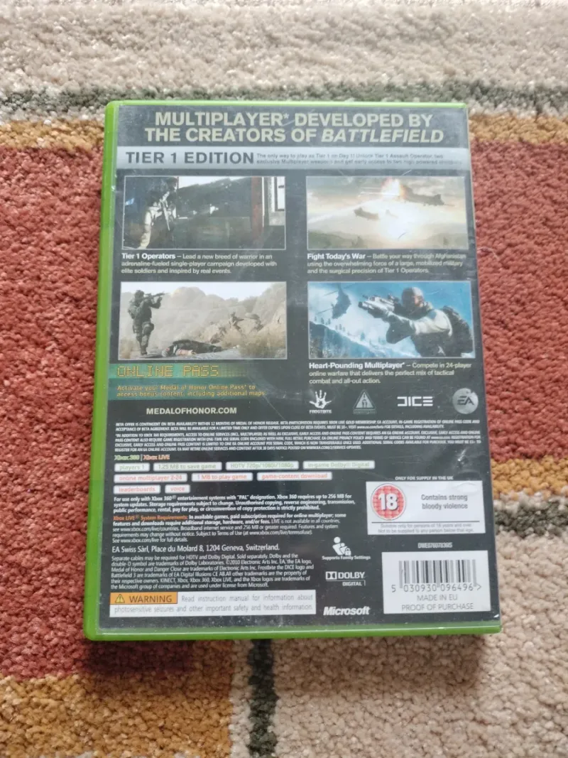 Medal of Honor Tier 1 Edition Xbox 360 afbeelding 4