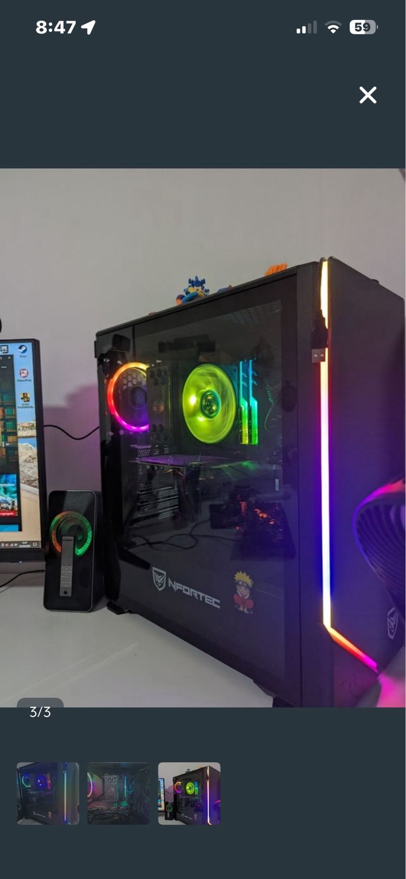 PC Gaming Nfortec Alta Gama
