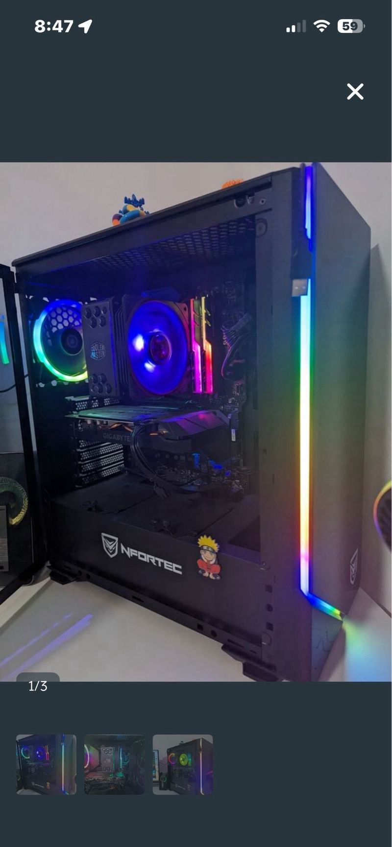 PC Gaming Nfortec Alta Gama afbeelding 2