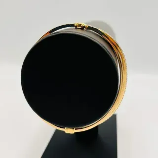 Pulsera rígida 18K con circonitas