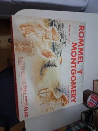 Juego de mesa Rommel y Montgomery NAC