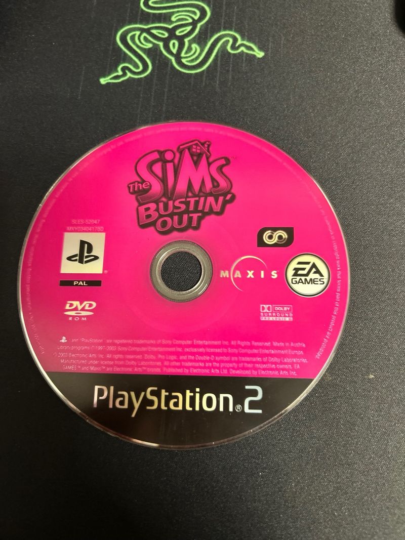 The Sims Bustin' Out PS2 (PlayStation 2)