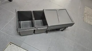 2 Cubos Basura Reciclaje Cocina 30L