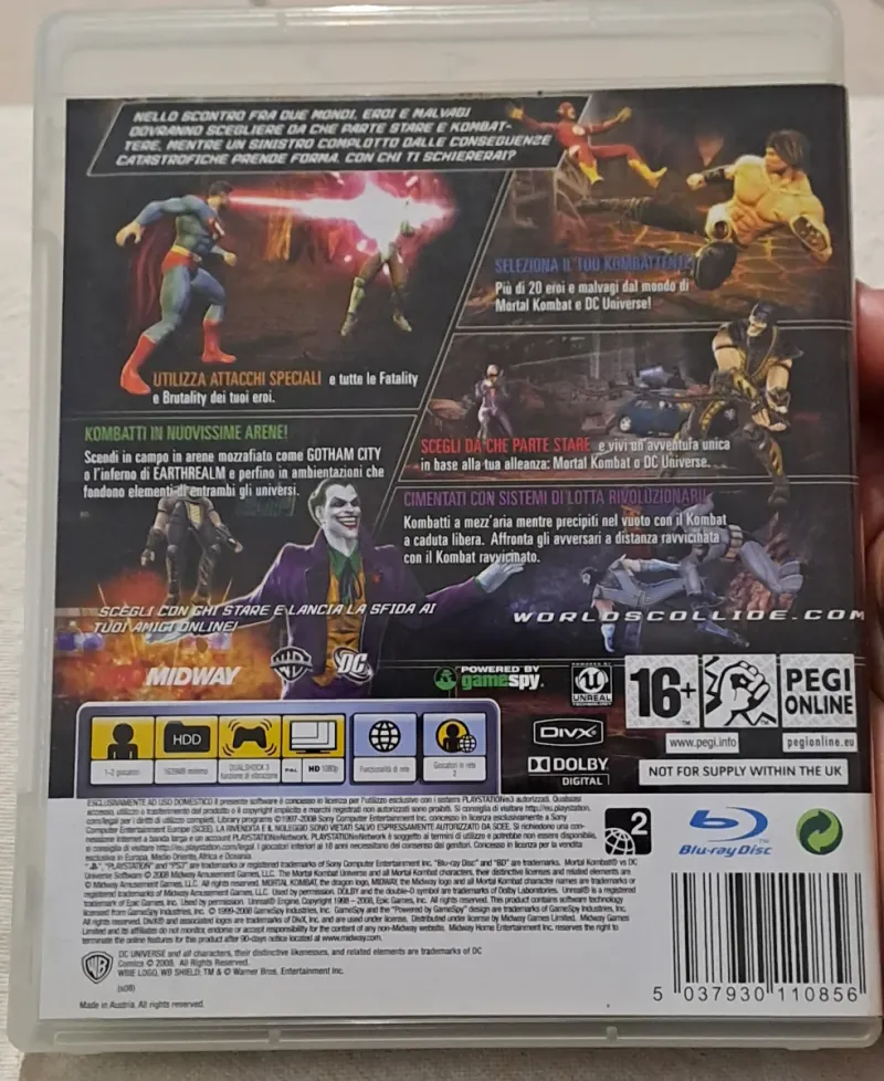 Mortal Kombat vs DC Universe PS3 afbeelding 2