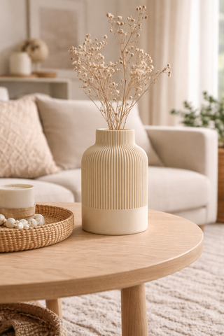 Jarrón Estilo Japandi