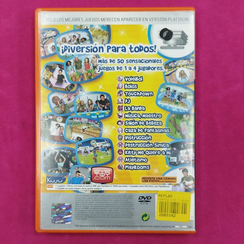 Videojuego PS2 Eye Toy Play 3 afbeelding 2