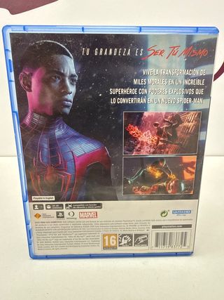 Videojuego PS5 Spider-Man Miles Morales