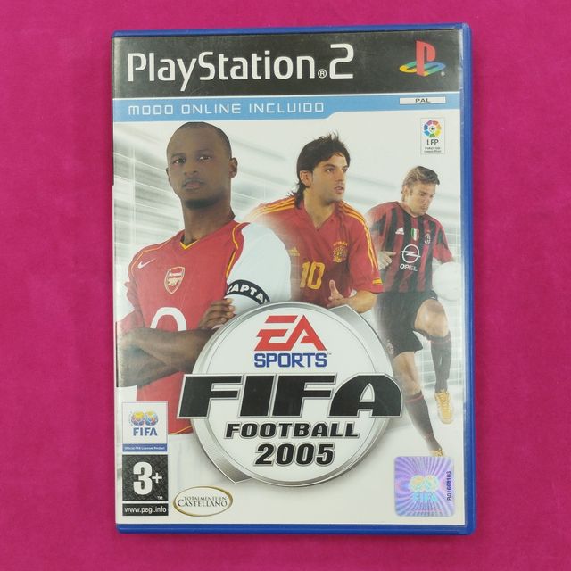 Videojuego PS2 Fifa 2005