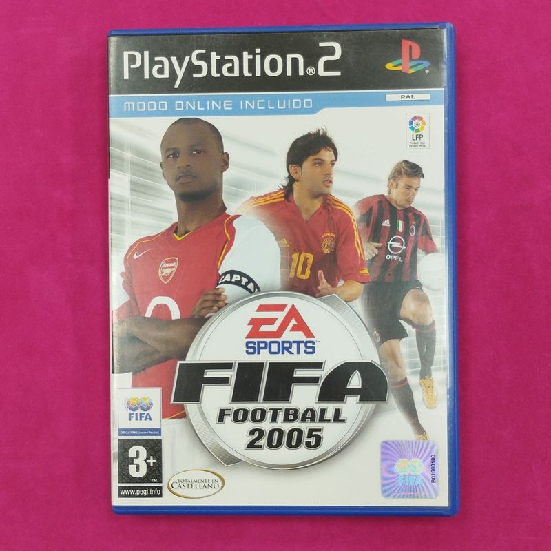 Videojuego PS2 Fifa 2005
