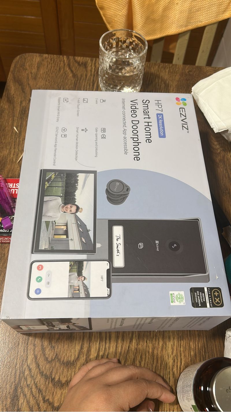 EZVIZ HP7 Videoportero Inteligente 2K