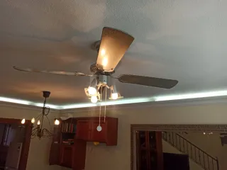 Ventilador de techo con lámpara