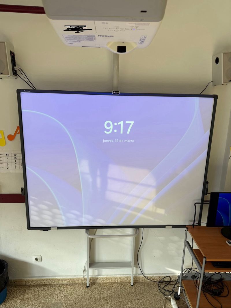 Pantalla Táctil Digital con Proyector y Soporte afbeelding 2