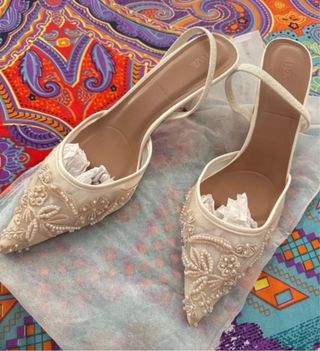 Zapatos BUNZIK Talla 42 Adornadas con tacón