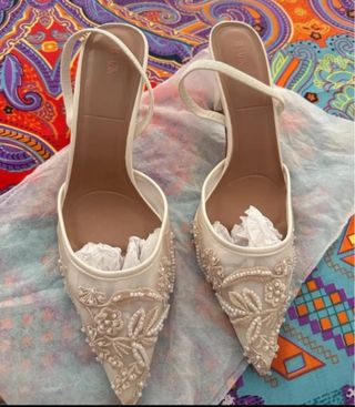 Zapatos BUNZIK Talla 42 Adornadas con tacón