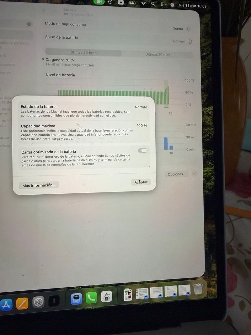 MacBookAir 15 Azul 256GB sept2025 con caja y factu afbeelding 8