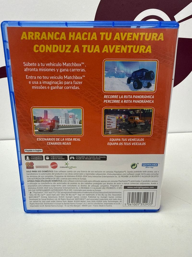 Videojuego PS5 Drivind Adventures Matchbox afbeelding 3