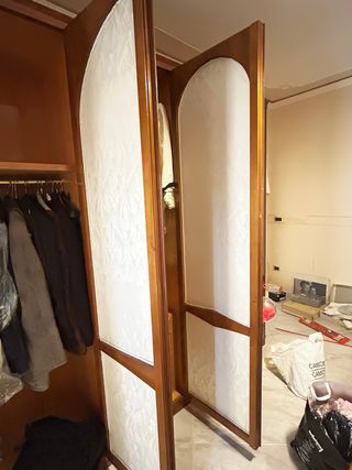 Camera da letto completa in legno pregiato