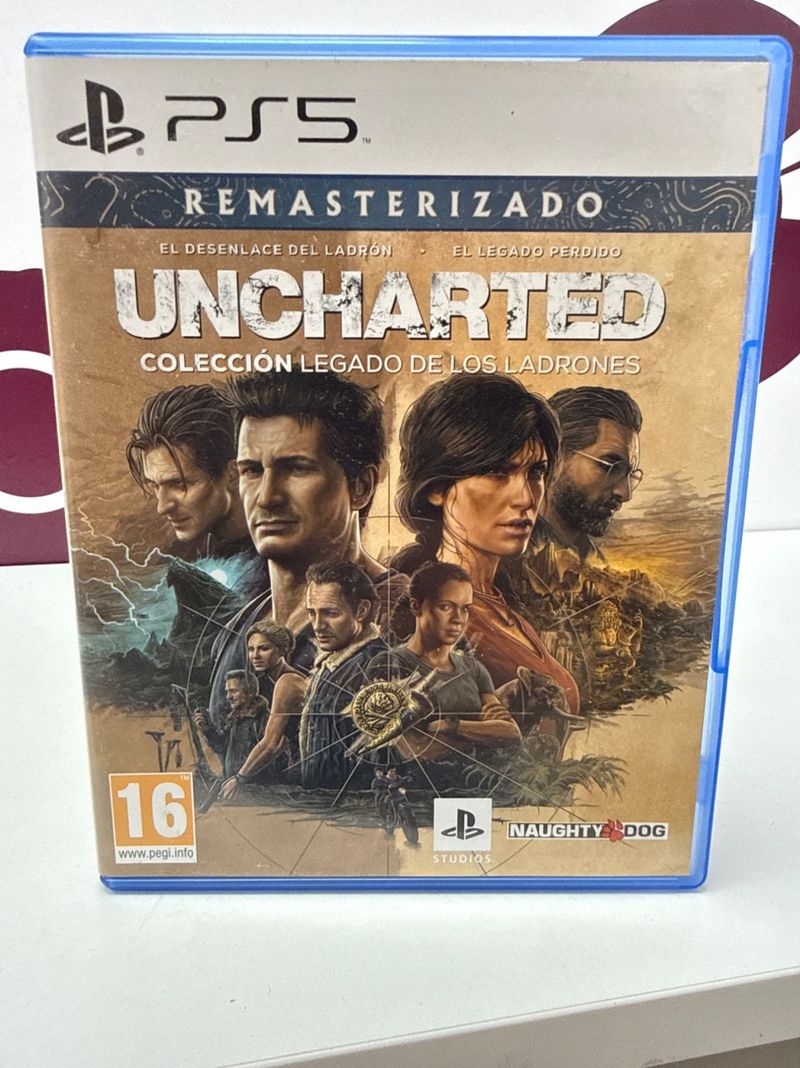 Videojuego PS5 Uncharted Coleccion legado de los ladrones