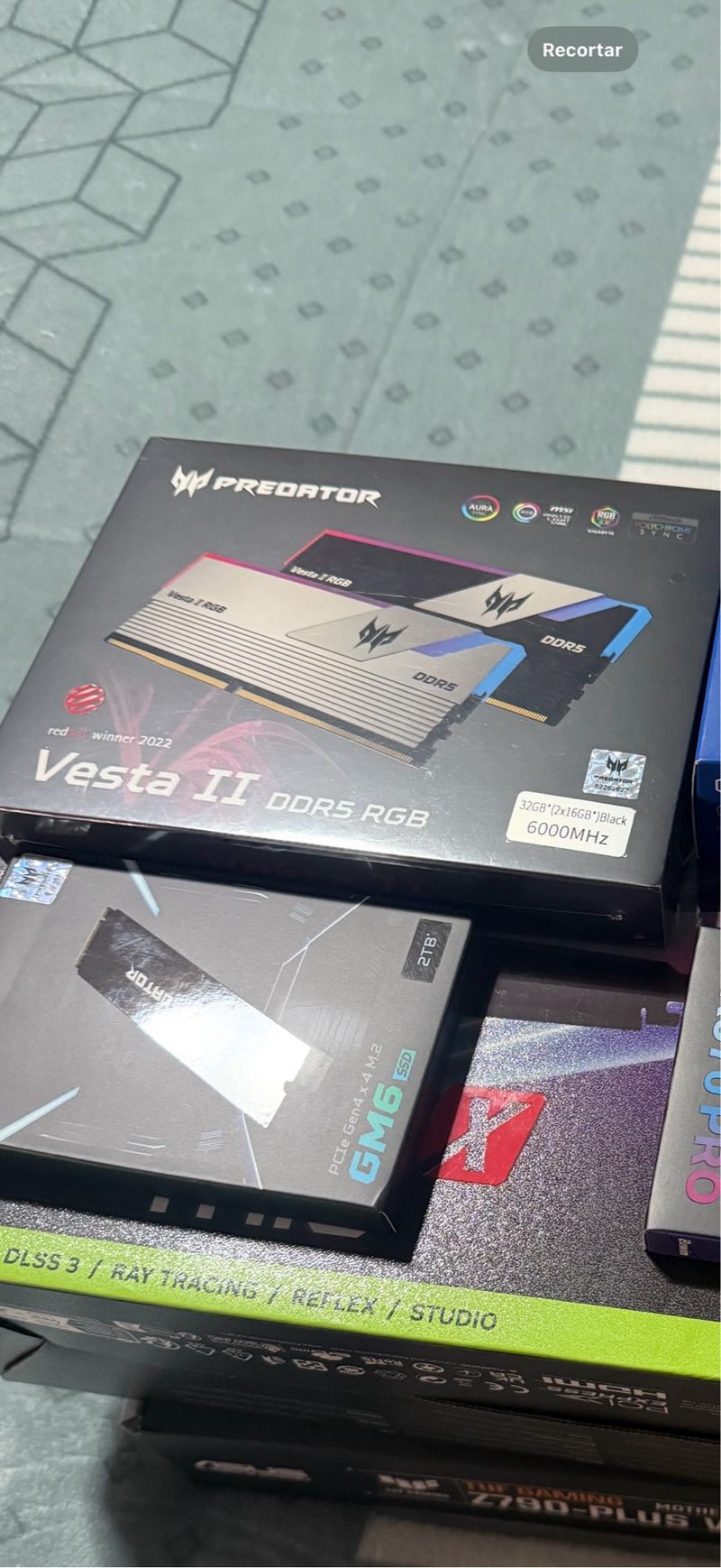 Predator Vesta II DDR5 RGB 32GB (2x16GB) 6000MHz